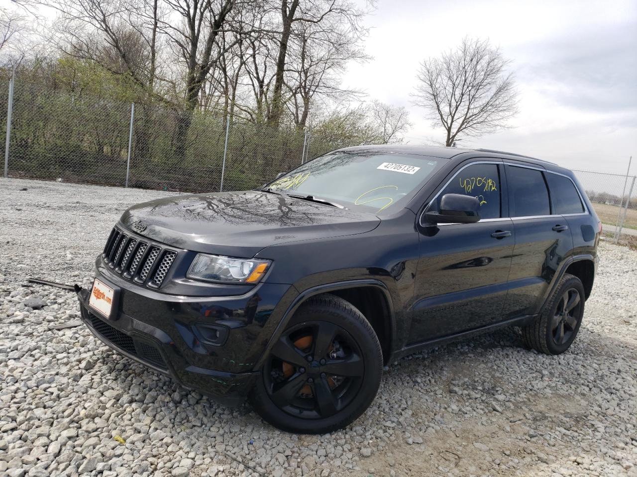 Photo 2 from auction – 2014 JEEP GRAND CHER with VIN 1C4RJFAG2EC568730