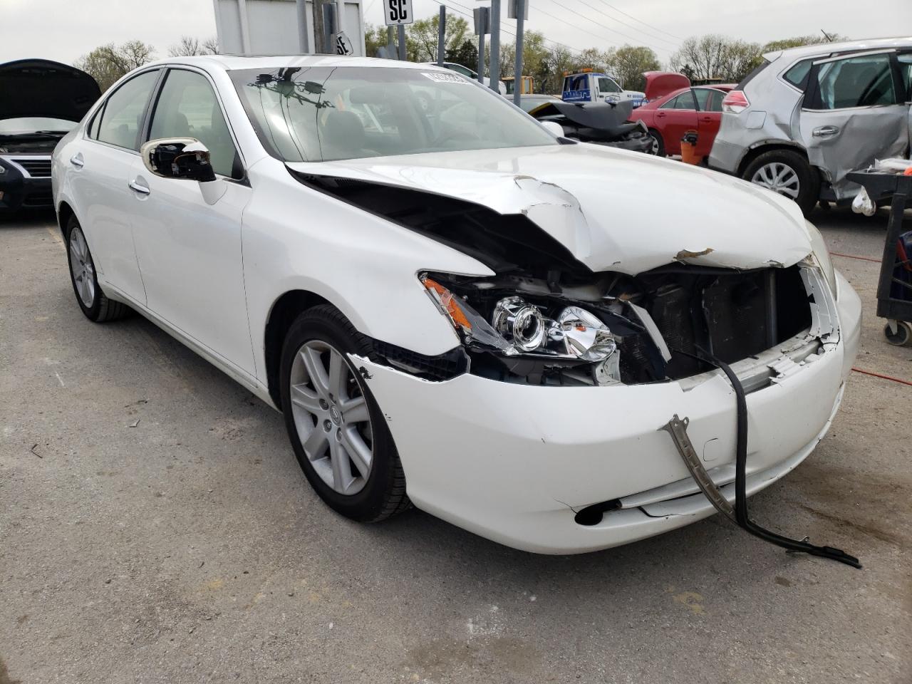 LEXUS ES 350 2008 with VIN JTHBJ46G082252363 - Photo from auction