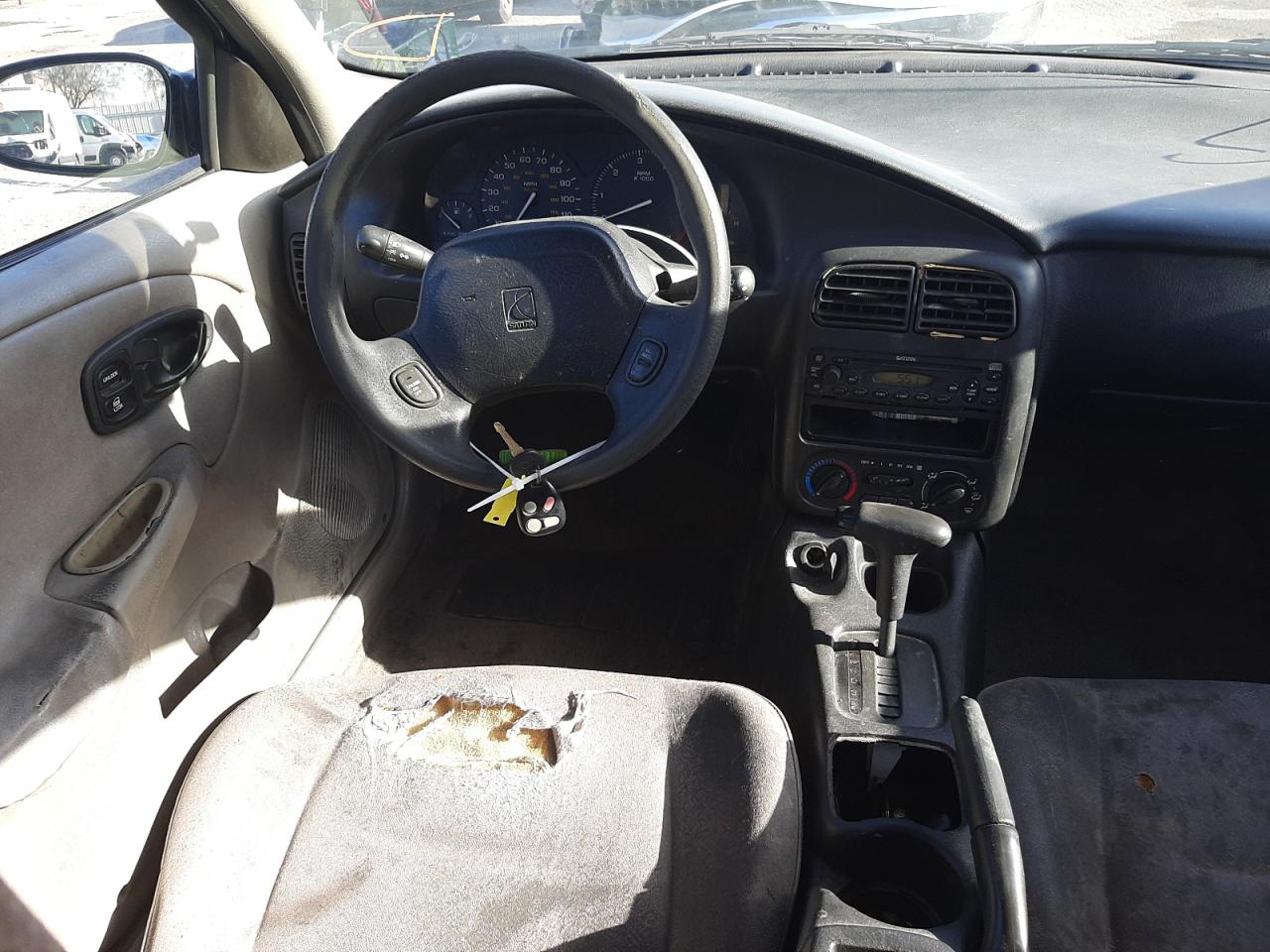 Photo 9 from auction – 2001 SATURN SL1 with VIN 1G8ZH52801Z342085