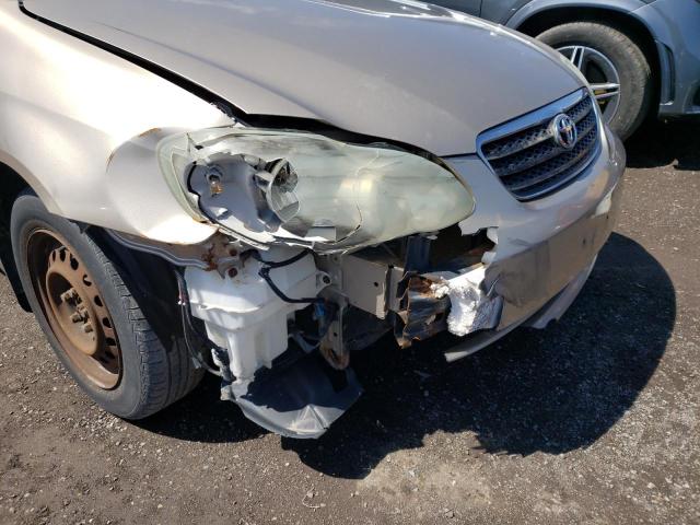 Photo 9 from auction – 2005 TOYOTA COROLLA CE with VIN 2T1BR32E95C853065
