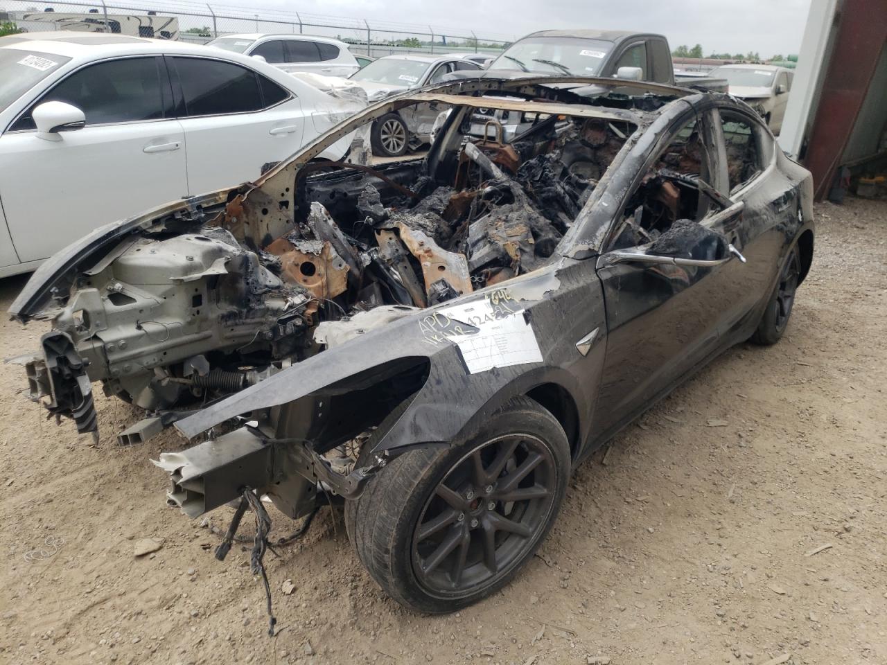 Photo 2 from auction – 2019 TESLA MODEL 3 with VIN 5YJ3E1EB3KF193487