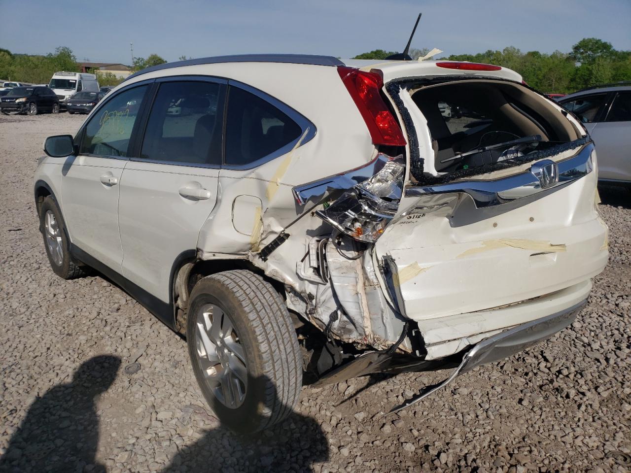 Photo 3 from auction – 2015 HONDA CR-V EXL with VIN 5J6RM3H76FL003372