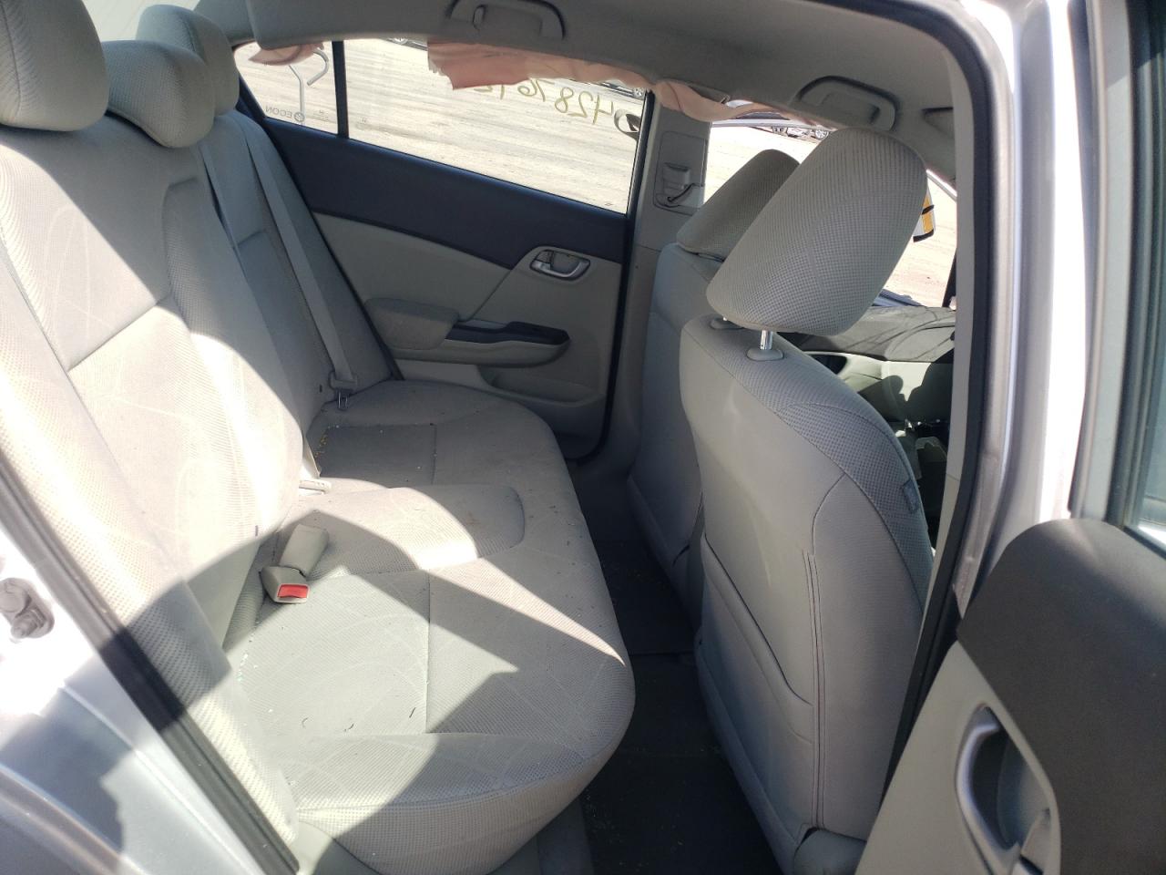 Photo 6 from auction – 2012 HONDA CIVIC LX with VIN 19XFB2F54CE045683