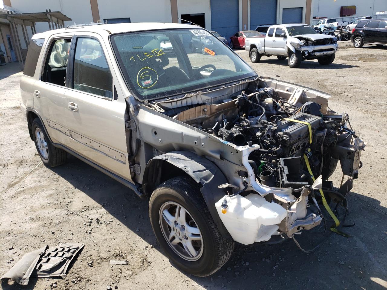 HONDA CR-V SE 2000 with VIN JHLRD1878YC036650 - Photo from auction