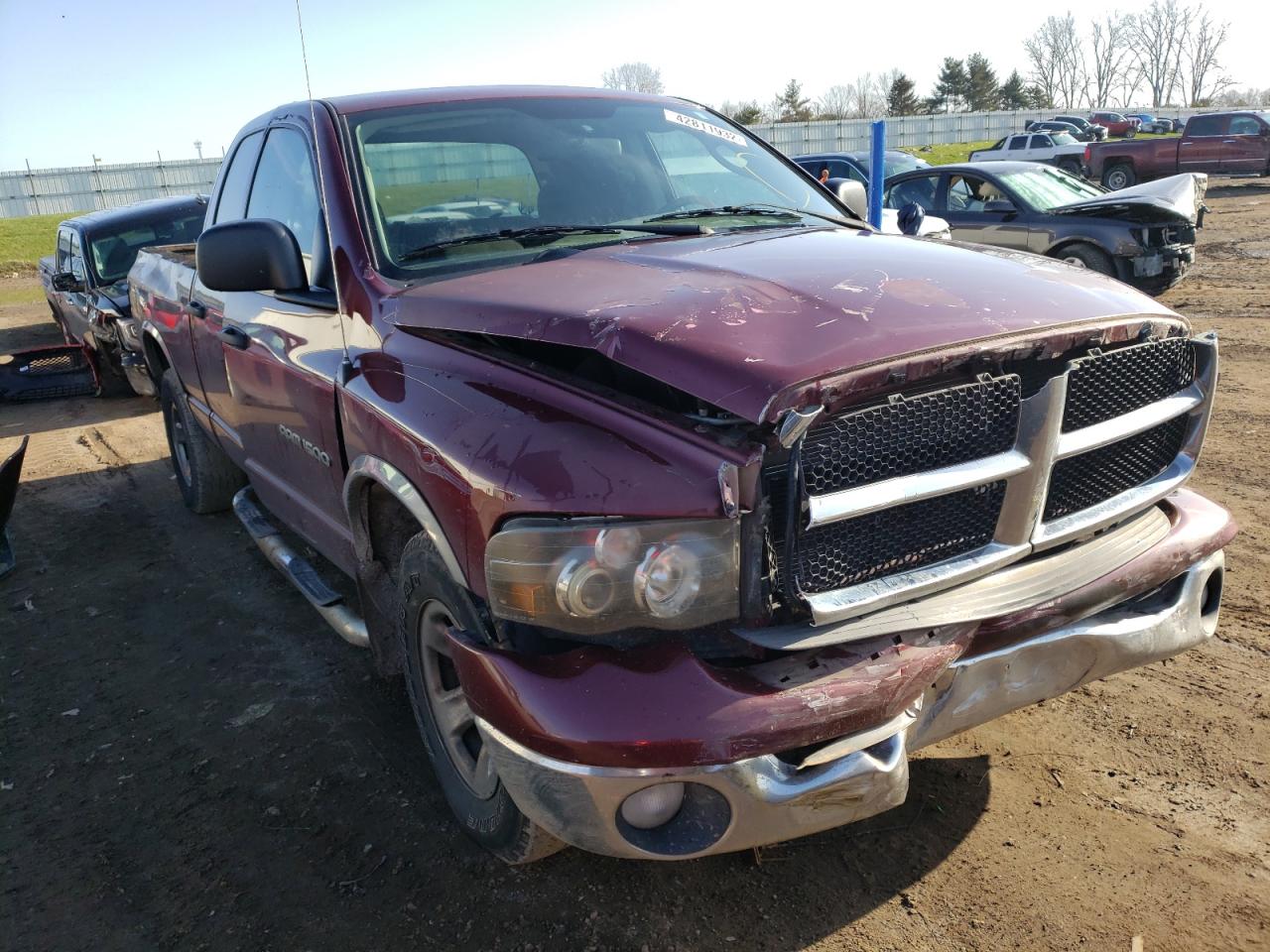 DODGE RAM 1500 S 2003 with VIN 1D7HA18N53S329412 - Photo from auction