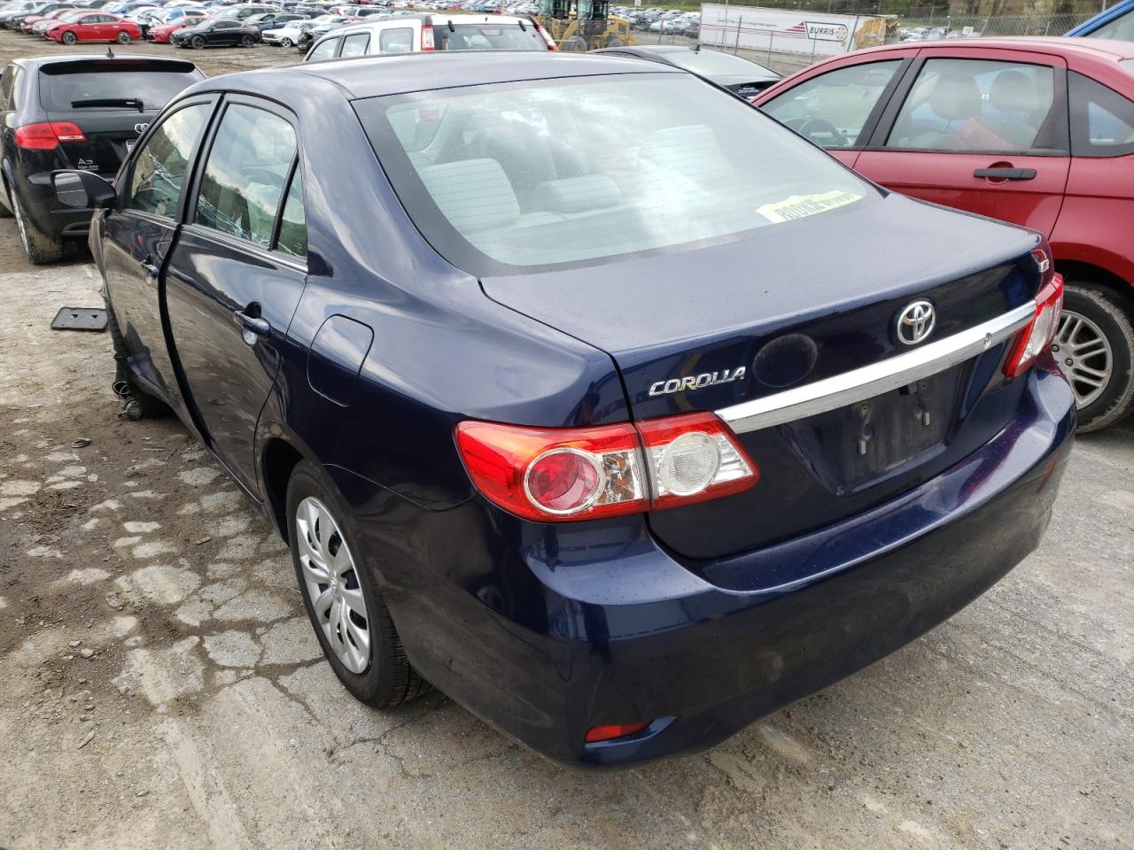 Photo 3 from auction – 2013 TOYOTA COROLLA BA with VIN 2T1BU4EE7DC022775
