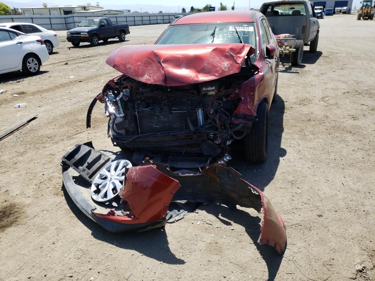 Photo 9 from auction – 2016 NISSAN ROGUE S with VIN 5N1AT2MTXGC784347