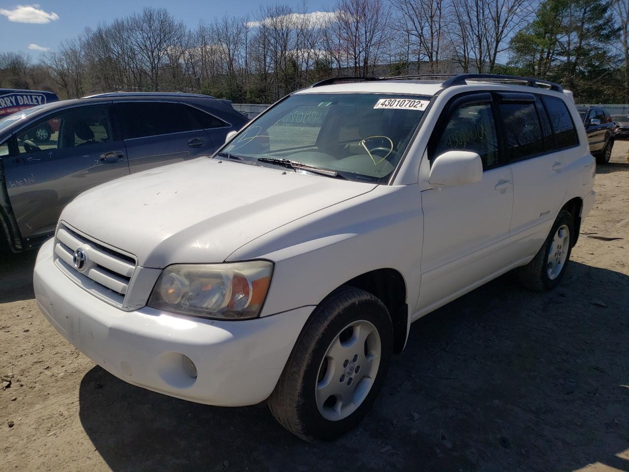 Photo 2 from auction – 2007 TOYOTA HIGHLANDER with VIN JTEEP21AX70211457