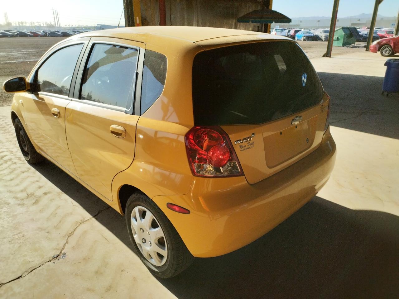 Photo 3 from auction – 2007 CHEVROLET AVEO BASE with VIN KL1TD66677B732874