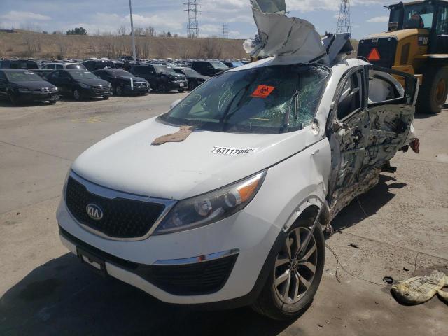 Photo 2 from auction – 2015 KIA SPORTAGE L with VIN KNDPBCAC9F7696439