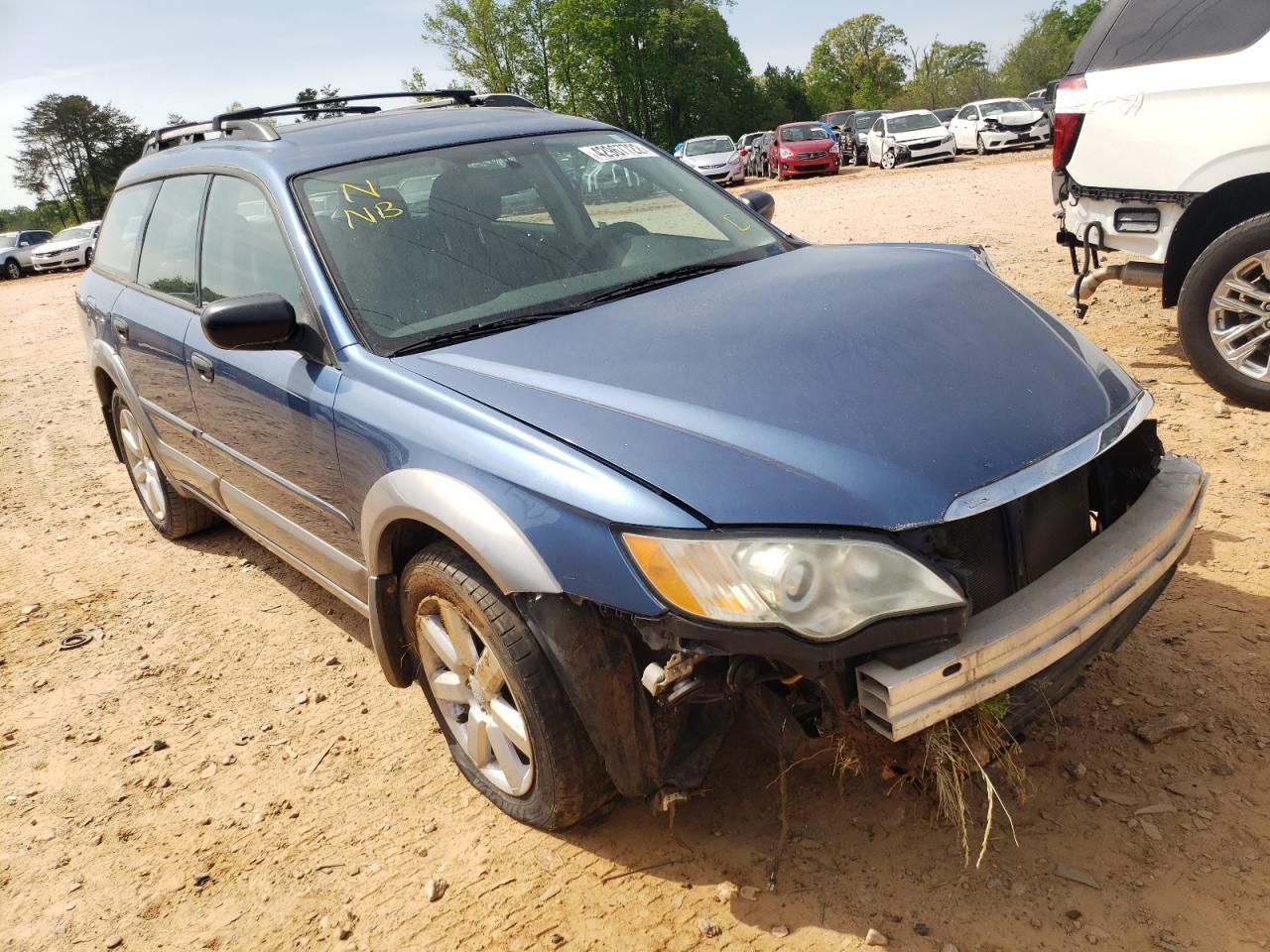 SUBARU OUTBACK 2. 2008 with VIN 4S4BP61C087358567 - Photo from auction