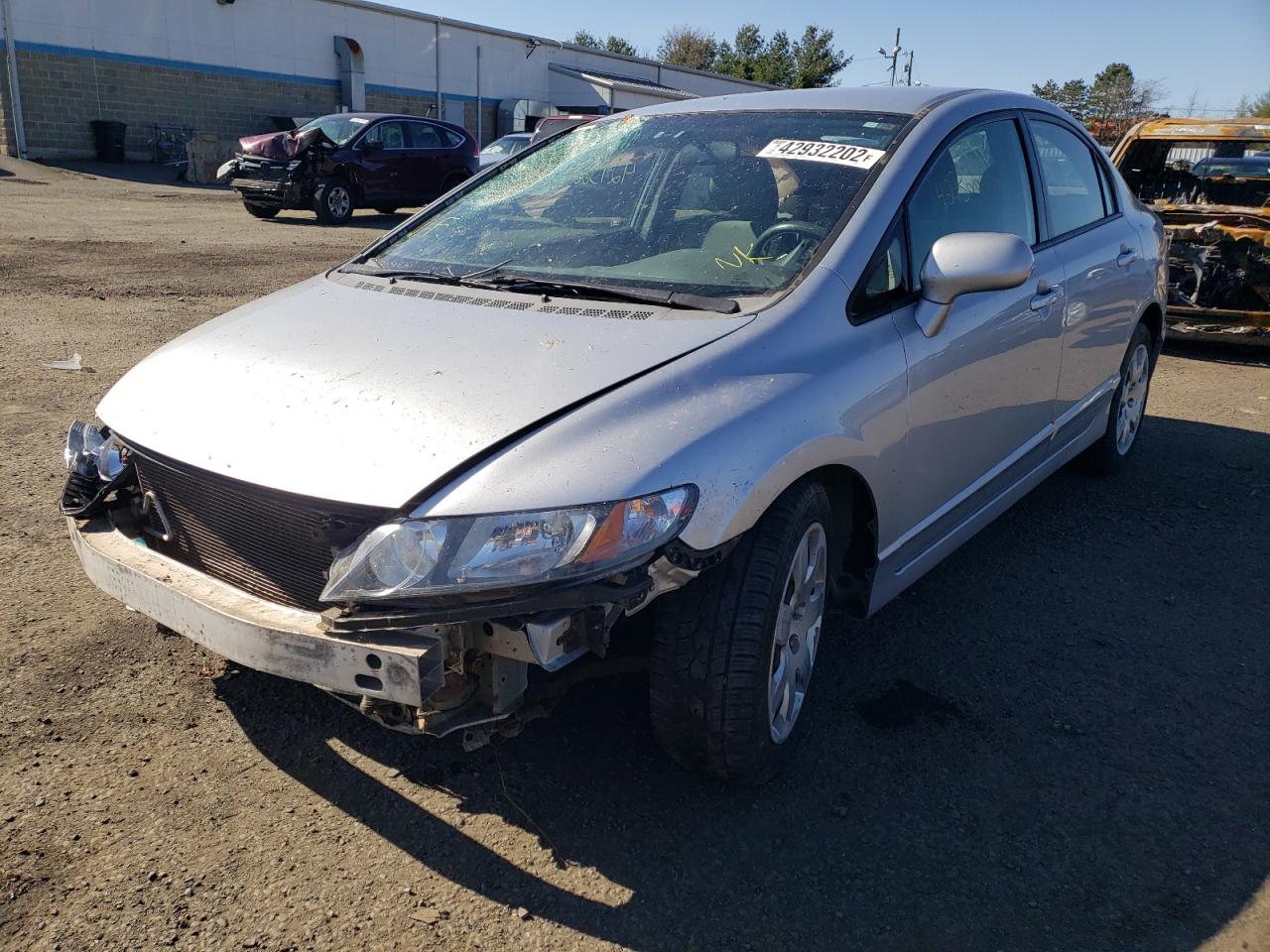 Photo 2 from auction – 2009 HONDA CIVIC with VIN 2HGFA16509H348150