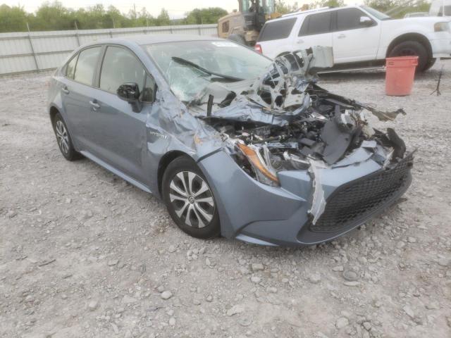 TOYOTA COROLLA LE 2021 with VIN JTDEAMDE5MJ005002 - Photo from auction