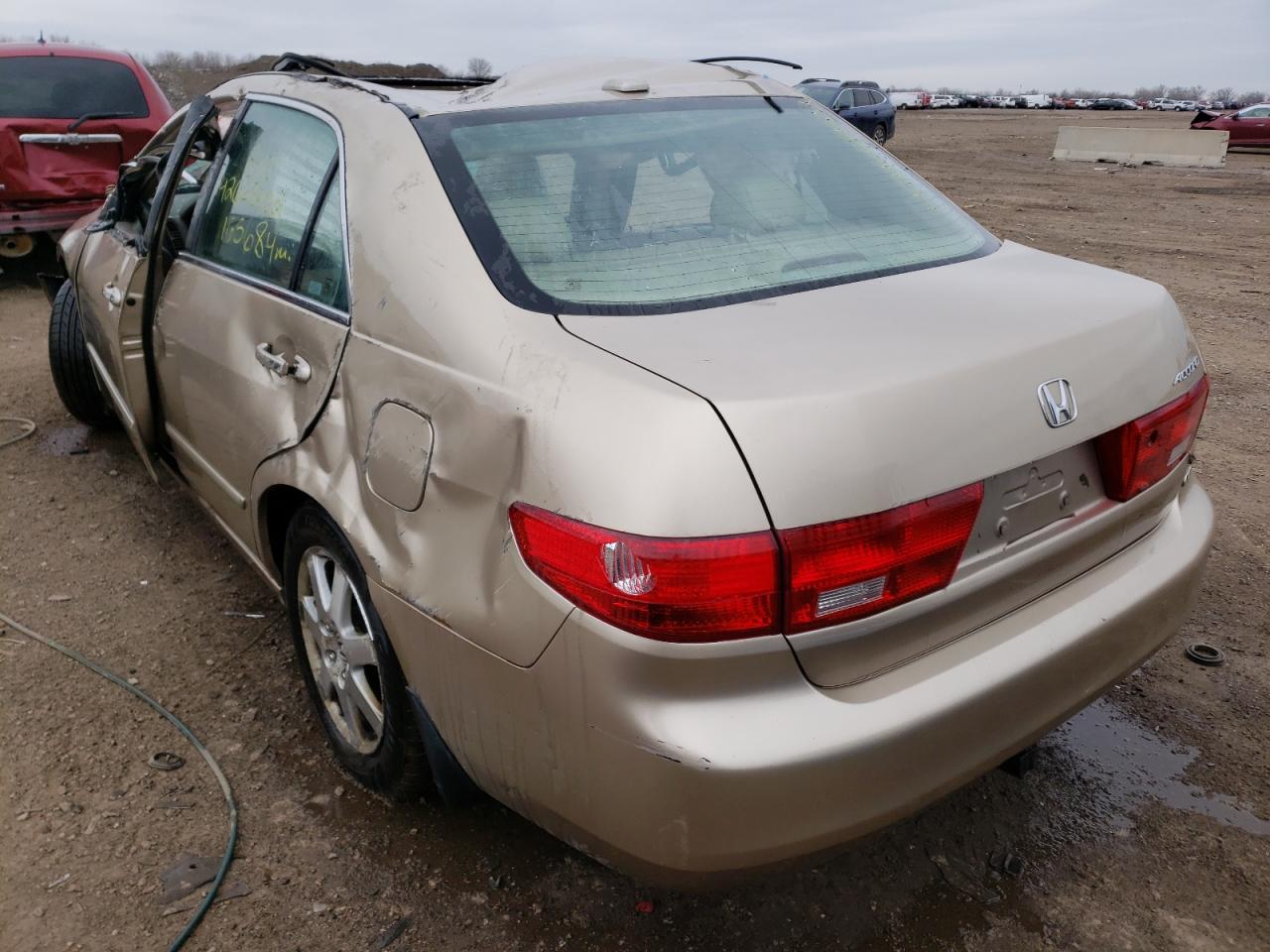 Photo 3 from auction – 2005 HONDA ACCORD EX with VIN 1HGCM66515A072190