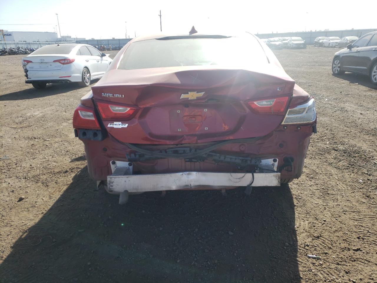 Photo 9 from auction – 2016 CHEVROLET MALIBU LT with VIN 1G1ZE5ST4GF231173