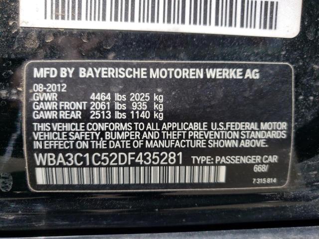 Photo 10 from auction – 2013 BMW 328 I SULE with VIN WBA3C1C52DF435281