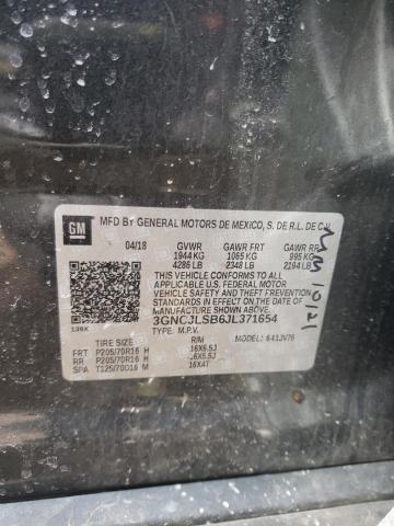 Photo 10 from auction – 2018 CHEVROLET TRAX 1LT with VIN 3GNCJLSB6JL371654