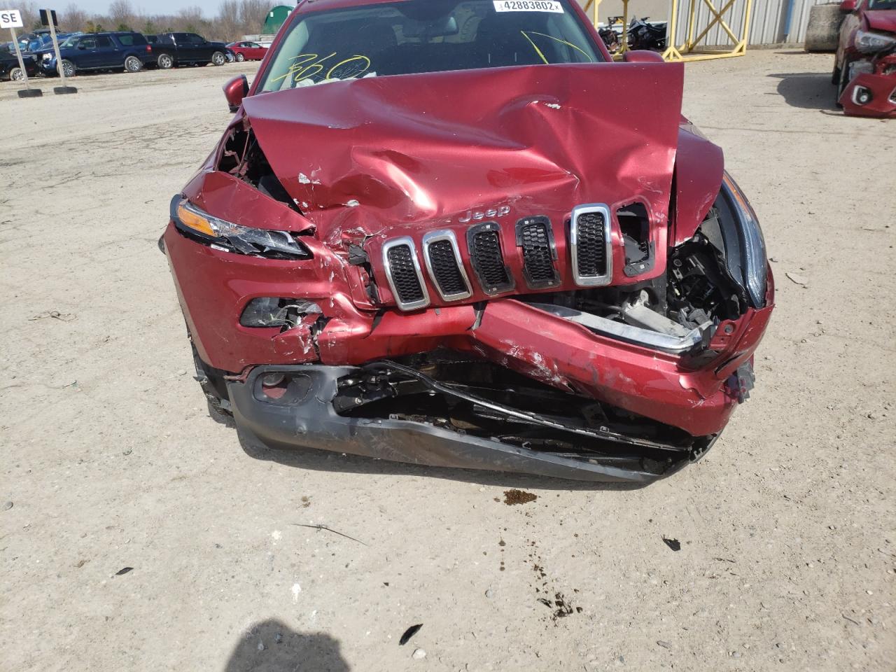 Photo 9 from auction – 2017 JEEP CHEROKEE L with VIN 1C4PJMCS0HW545432