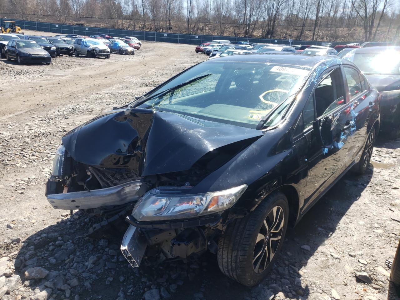 Photo 2 from auction – 2014 HONDA CIVIC EX with VIN 19XFB2F81EE257678