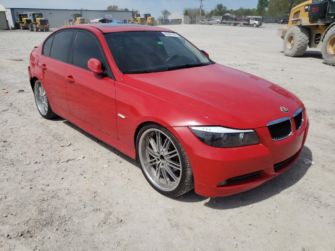 BMW 325I 2006 with VIN WBAVB17506NK41041 - Photo from auction