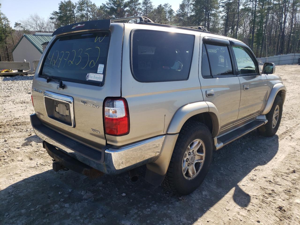 Photo 4 from auction – 2002 TOYOTA 4RUNNER SR with VIN JT3HN86R020365830
