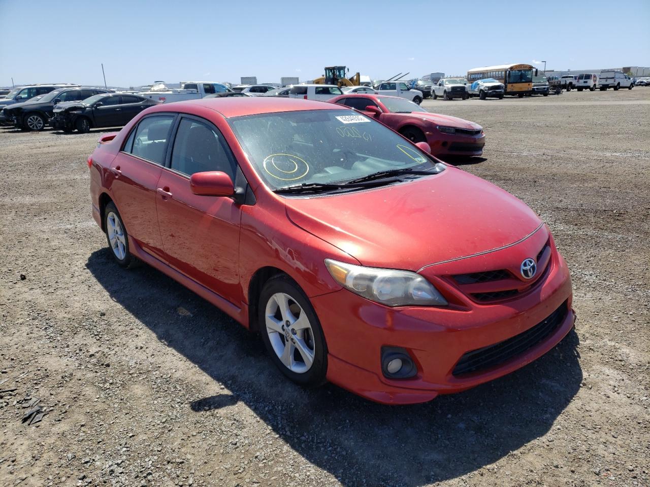 TOYOTA COROLLA BA 2013 with VIN 2T1BU4EE3DC004192 - Photo from auction