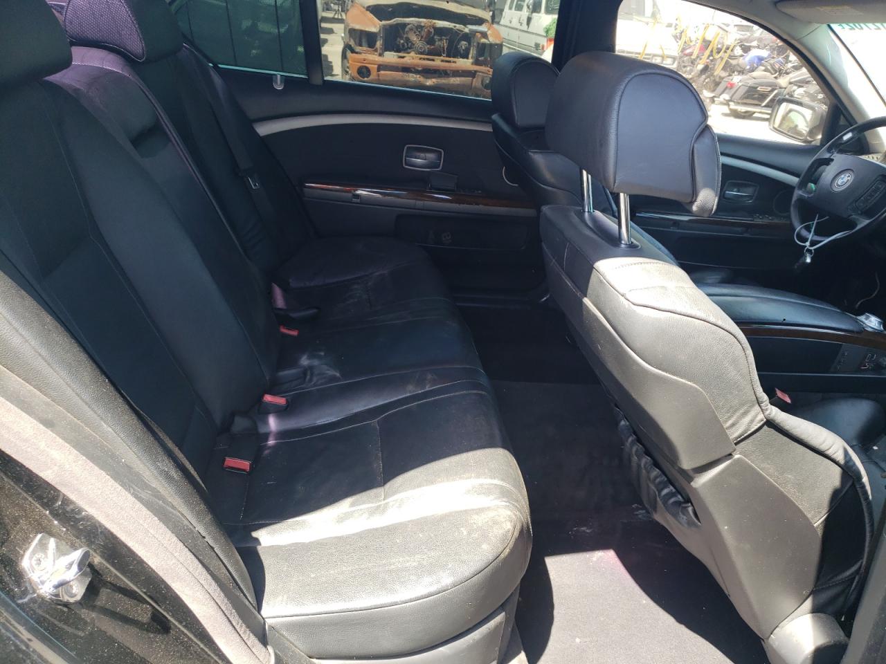 Photo 6 from auction – 2003 BMW 745 LI with VIN WBAGN63423DR10261