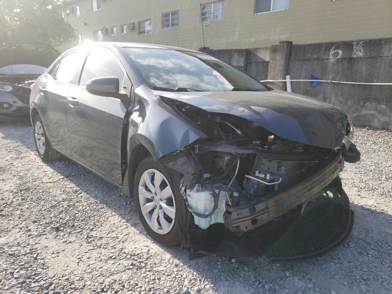 TOYOTA COROLLA L 2015 with VIN 2T1BURHE9FC325830 - Photo from auction