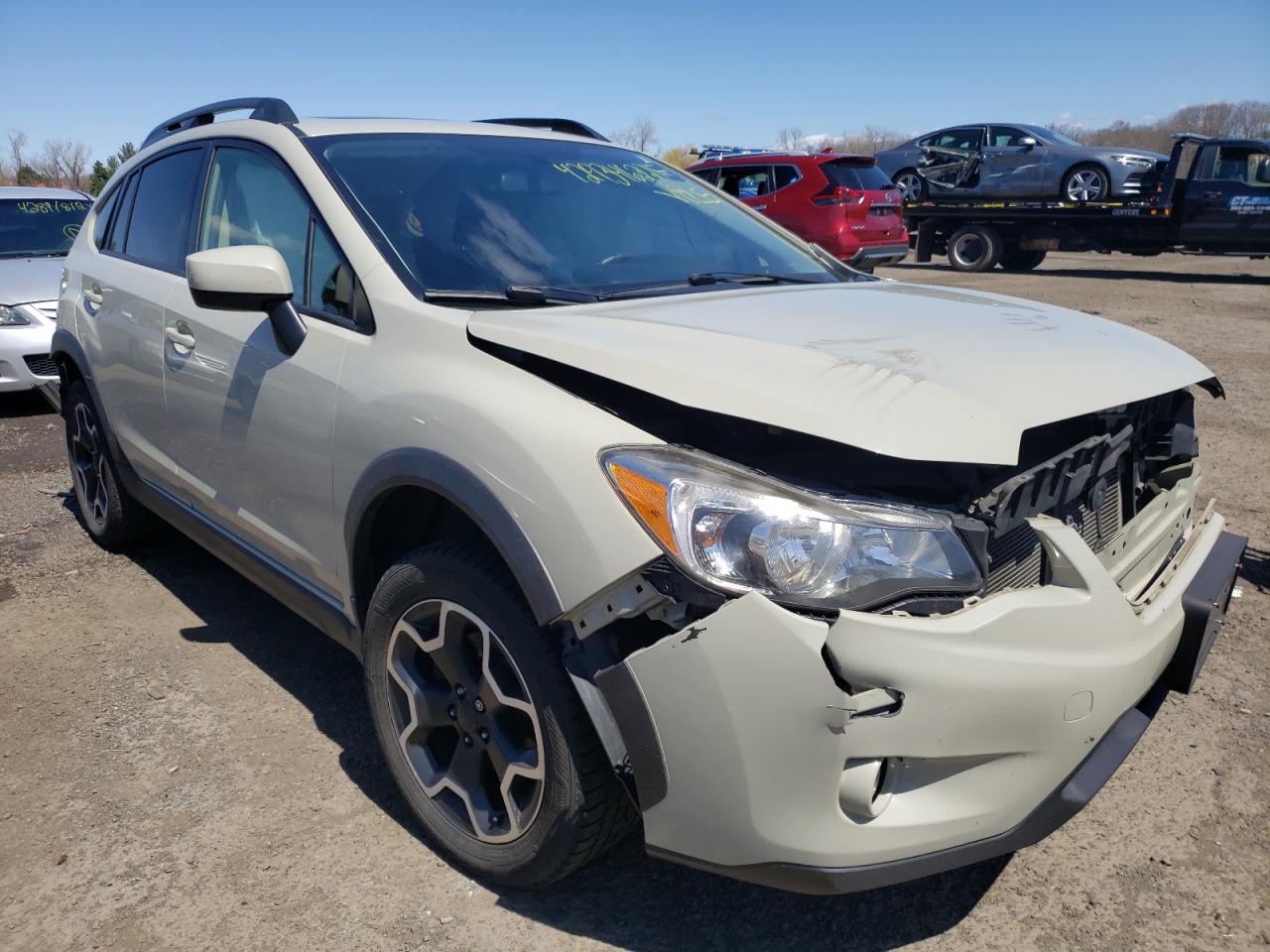 SUBARU XV CROSSTR 2015 with VIN JF2GPADC9F8289492 - Photo from auction