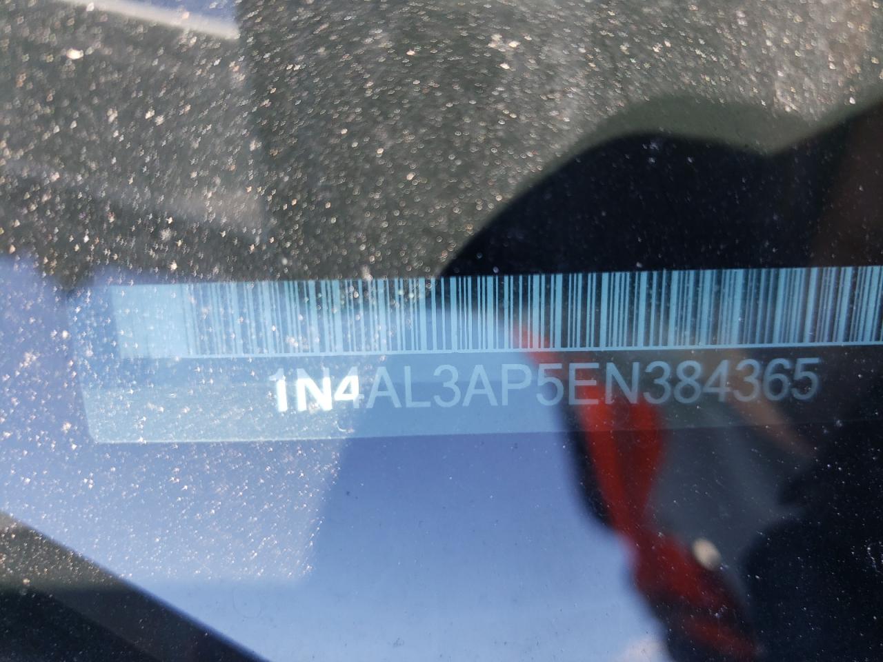 Photo 10 from auction – 2014 NISSAN ALTIMA 2.5 with VIN 1N4AL3AP5EN384365