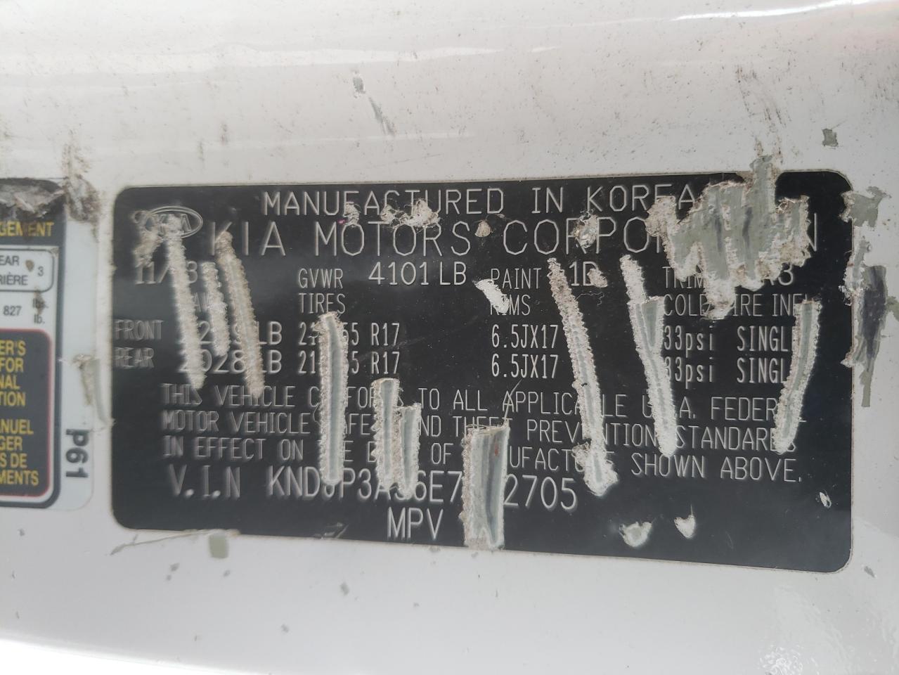 Photo 10 from auction – 2014 KIA SOUL + with VIN KNDJP3A56E7032705
