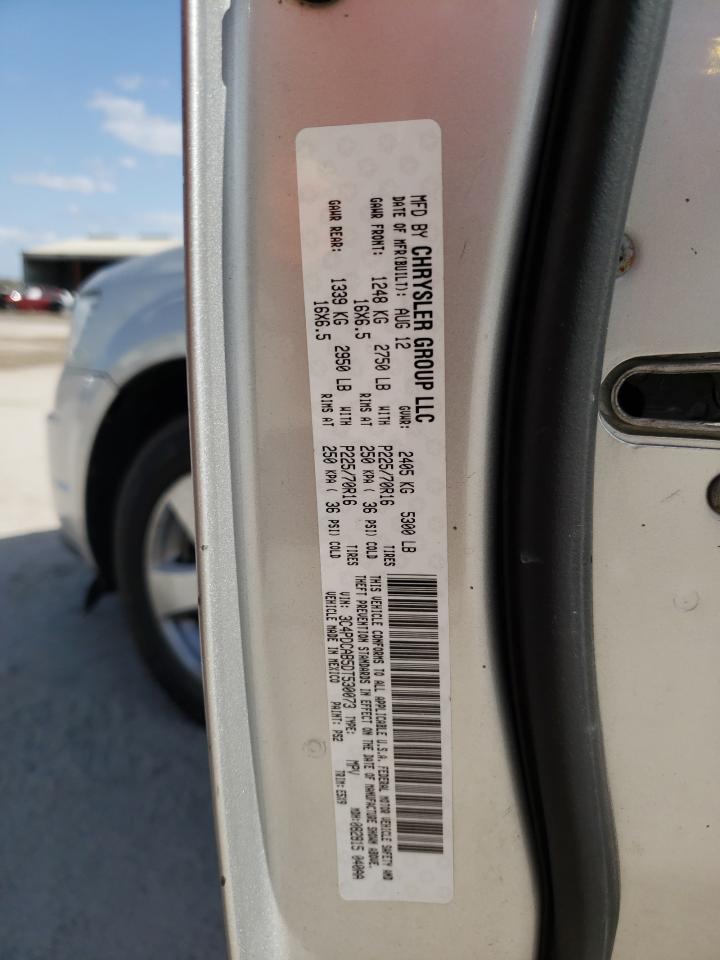 Photo 10 from auction – 2013 DODGE JOURNEY SE with VIN 3C4PDCAB5DT530073