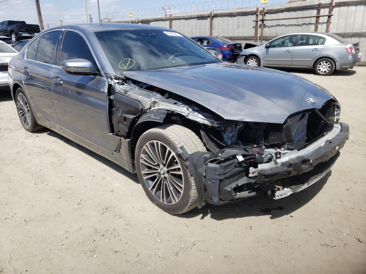 BMW 530E 2019 with VIN WBAJA9C57KB398681 - Photo from auction