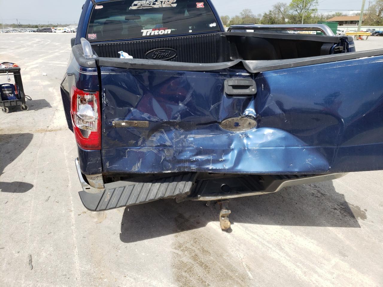 Photo 9 from auction – 2007 FORD F150 with VIN 1FTRX14W27NA00554