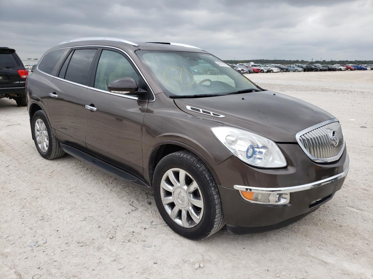 BUICK ENCLAVE 2012 with VIN 5GAKRDED6CJ389258 - Photo from auction