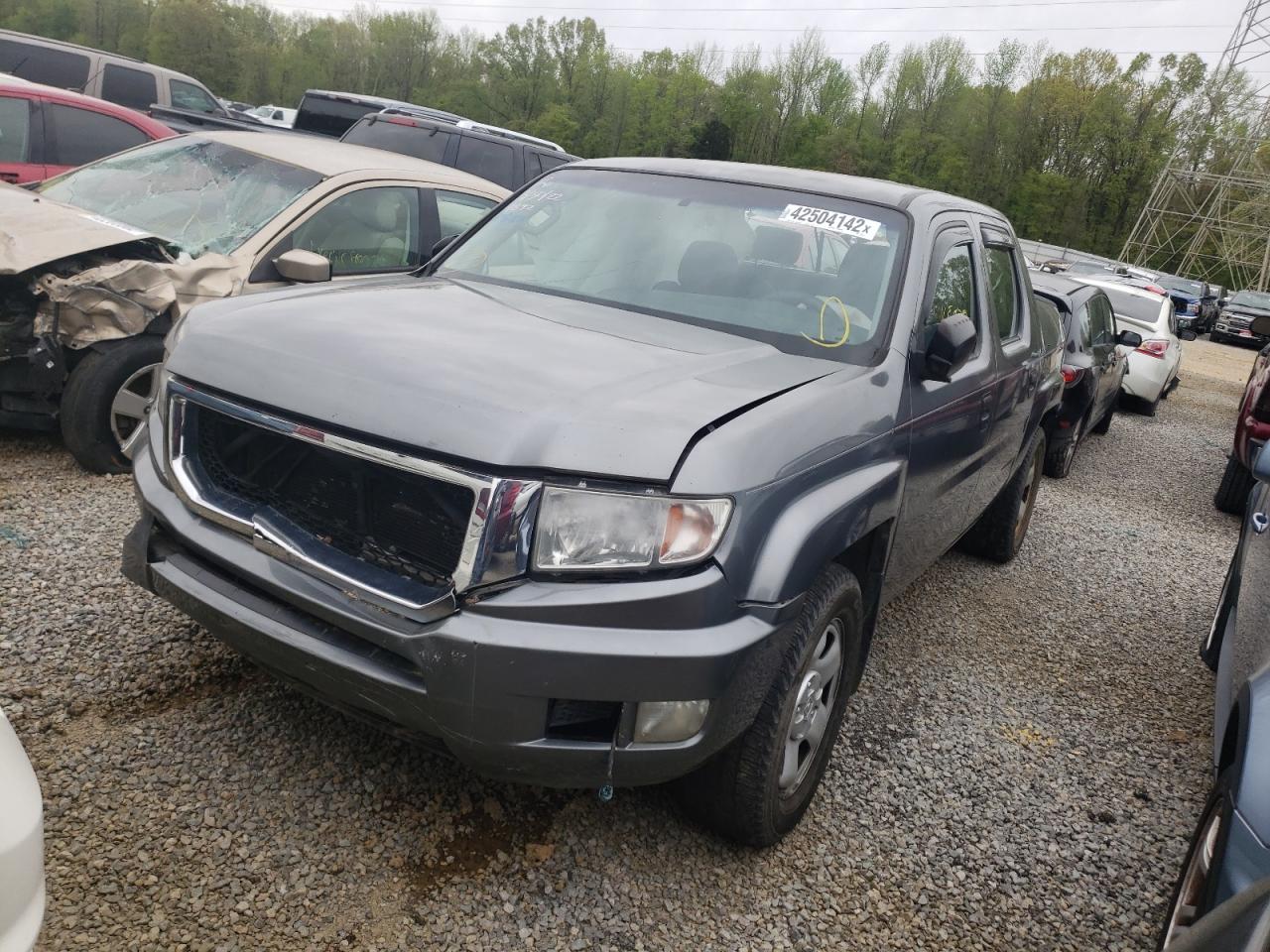 Photo 2 from auction – 2009 HONDA RIDGELINE with VIN 5FPYK16299B100261