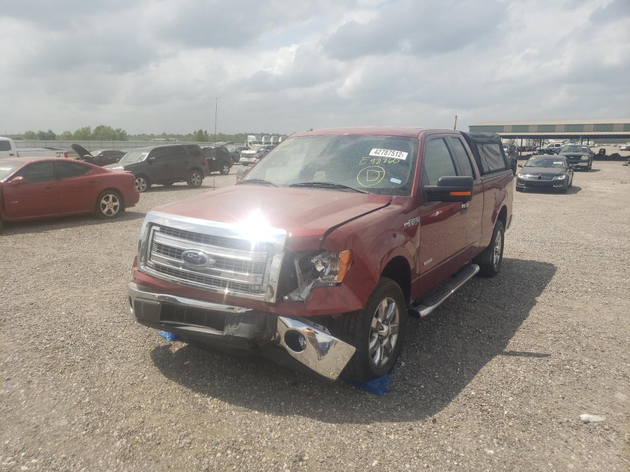 Photo 2 from auction – 2014 FORD F150 SUPER with VIN 1FTFX1CT9EKE98860