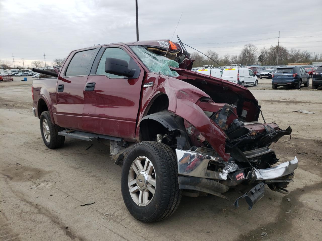 Photo 1 from auction – 2005 FORD F150 SUPER with VIN 1FTPW14525KD19727