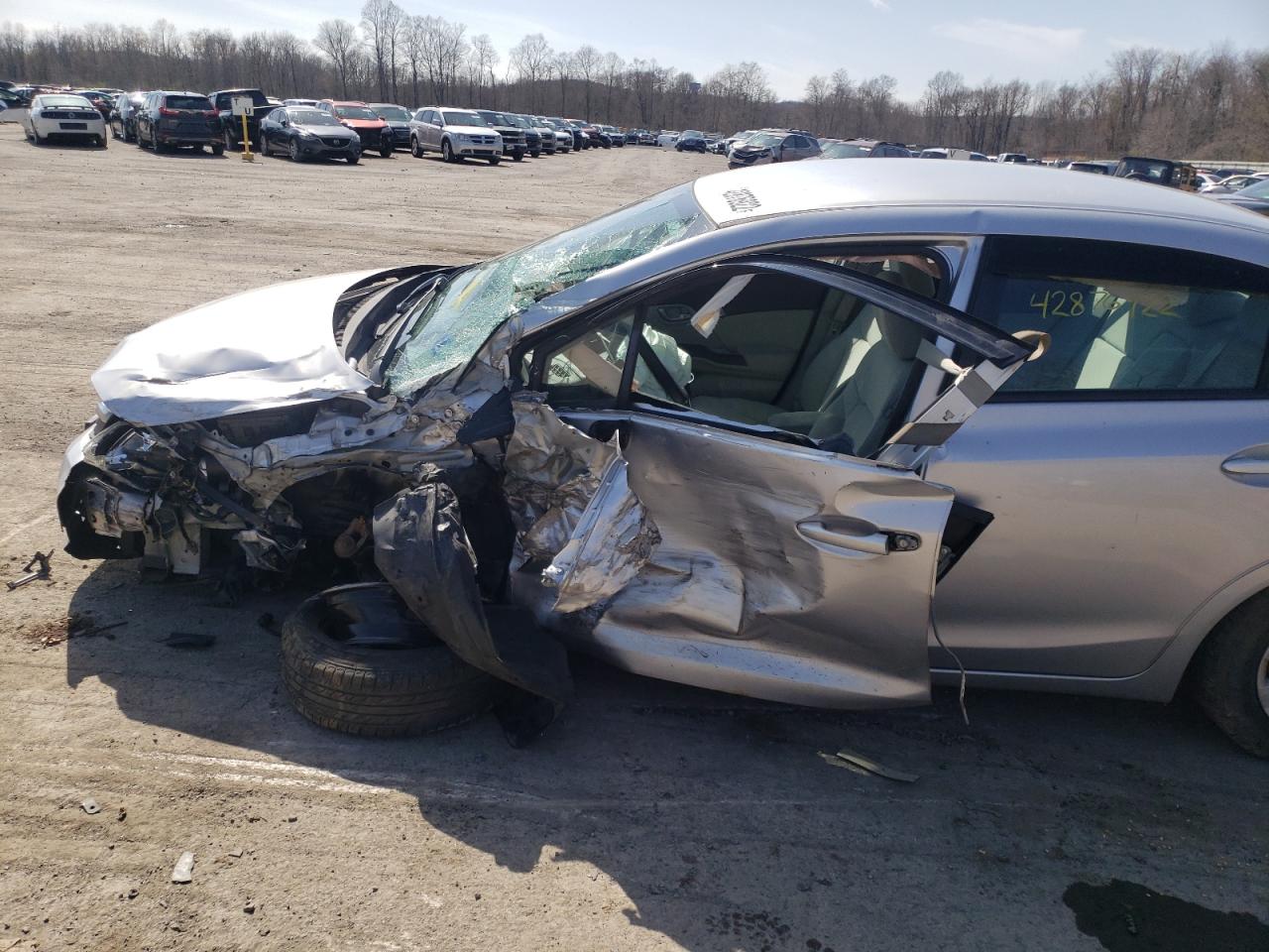 Photo 9 from auction – 2012 HONDA CIVIC LX with VIN 19XFB2F54CE045683
