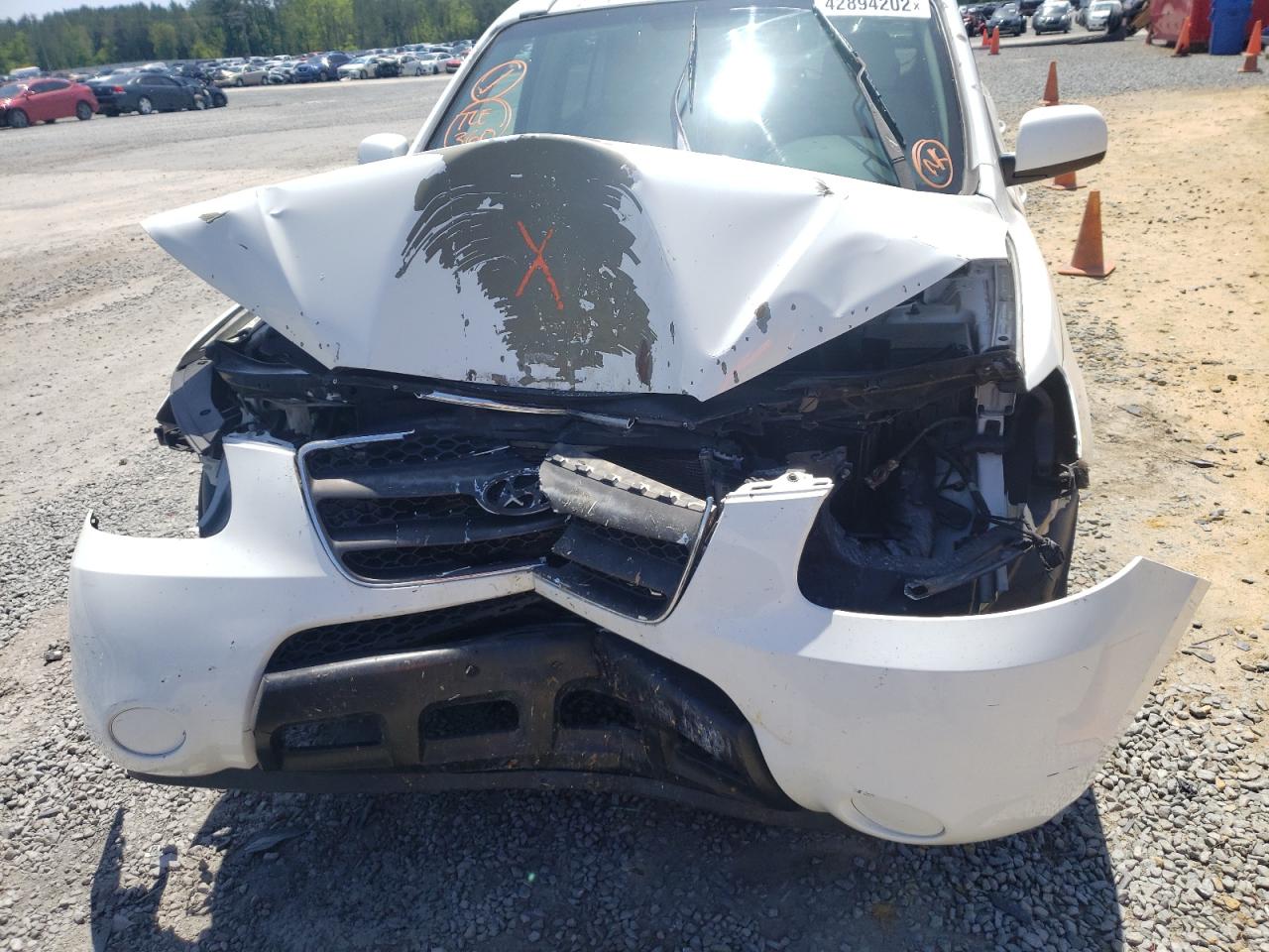 Photo 7 from auction – 2007 HYUNDAI SANTA FE G with VIN 5NMSG13D87H100348
