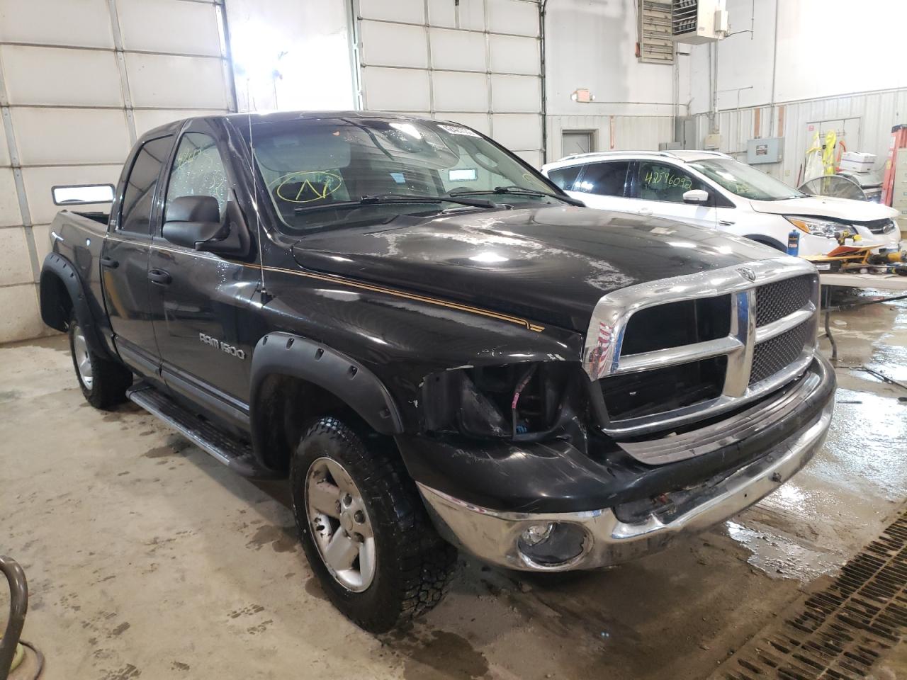 DODGE RAM 1500 2002 with VIN 3D7HU18ZX2G121767 - Photo from auction