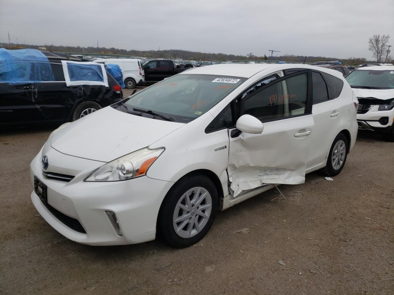 Photo 2 from auction – 2012 TOYOTA PRIUS V with VIN JTDZN3EU9C3070881