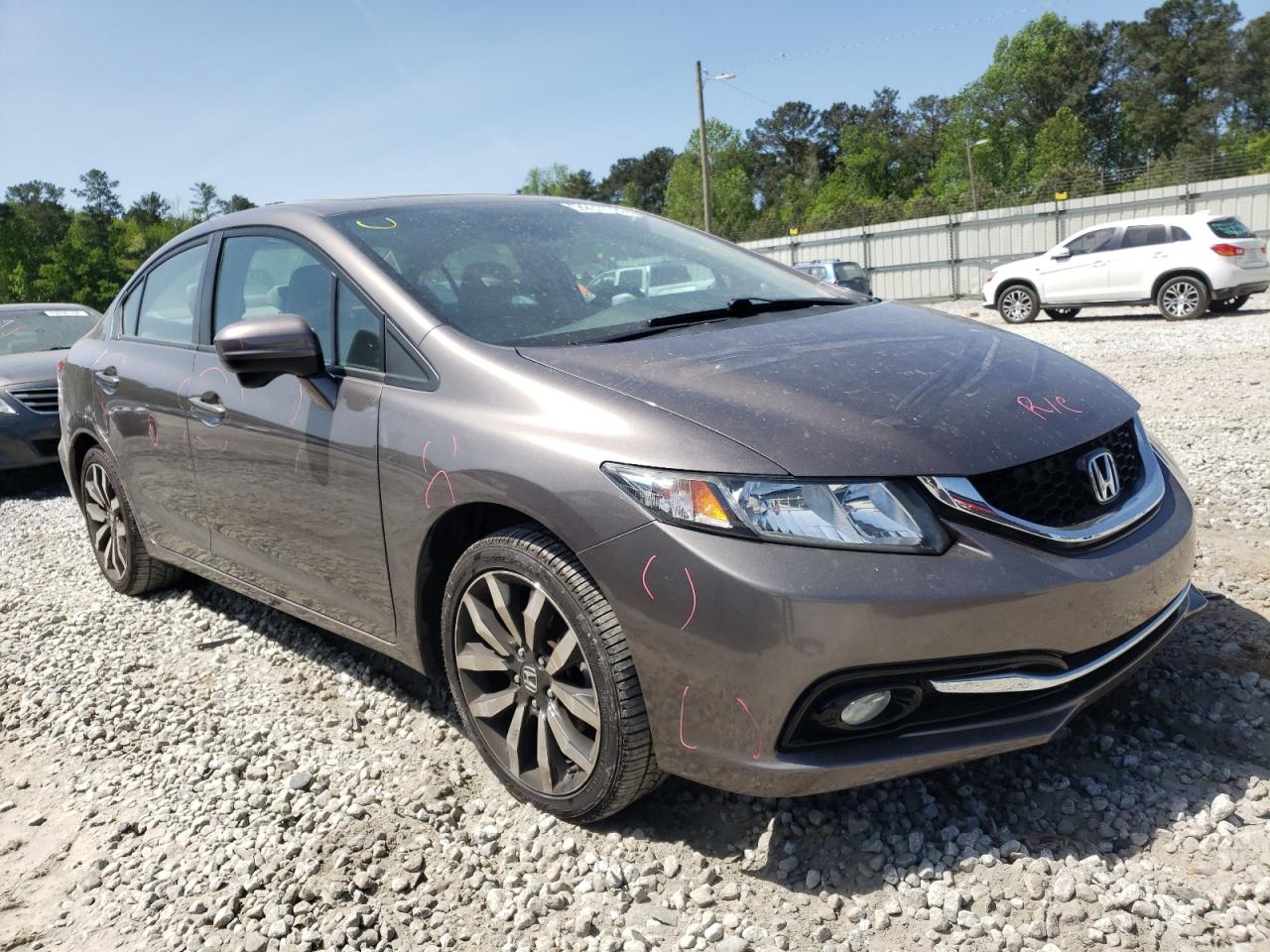 HONDA CIVIC EXL 2015 with VIN 19XFB2F94FE036845 - Photo from auction