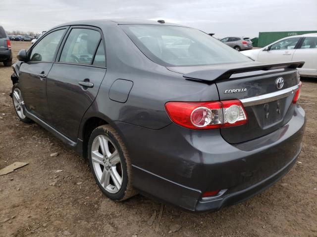 Photo 3 from auction – 2013 TOYOTA COROLLA BA with VIN 2T1BU4EE0DC957619