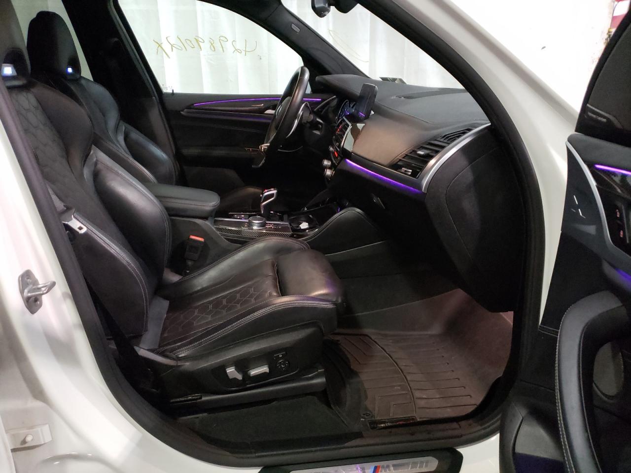Photo 5 from auction – 2020 BMW X3 M COMPE with VIN 5YMTS0C06L9B03503