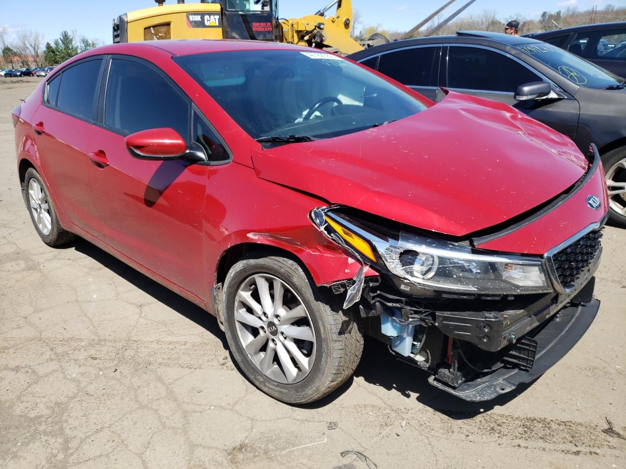 KIA FORTE LX 2017 with VIN 3KPFL4A73HE106532 - Photo from auction
