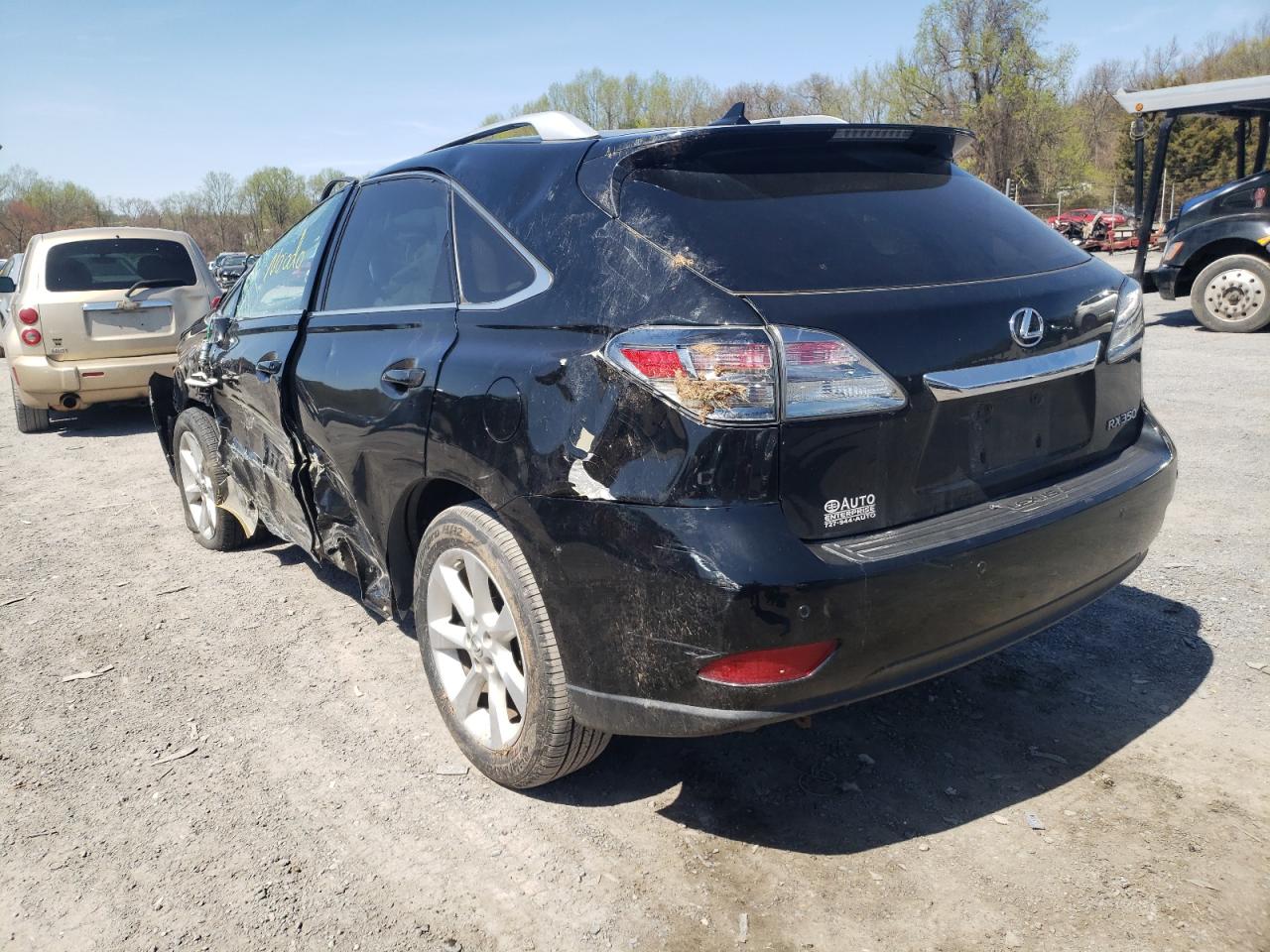 Photo 3 from auction – 2012 LEXUS RX 350 with VIN 2T2ZK1BA7CC069027