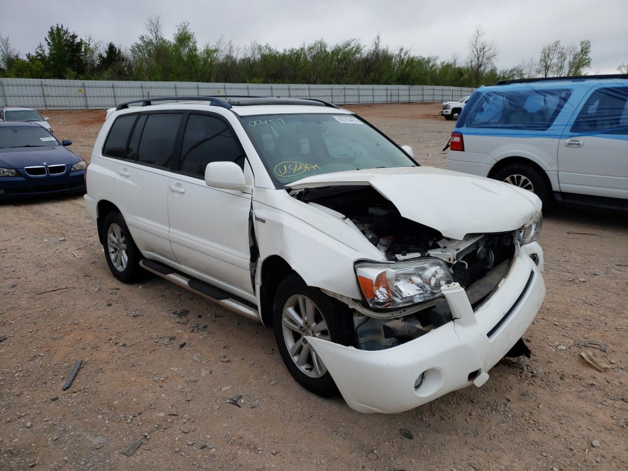 TOYOTA HIGHLANDER 2006 with VIN JTEDW21A160004517 - Photo from auction