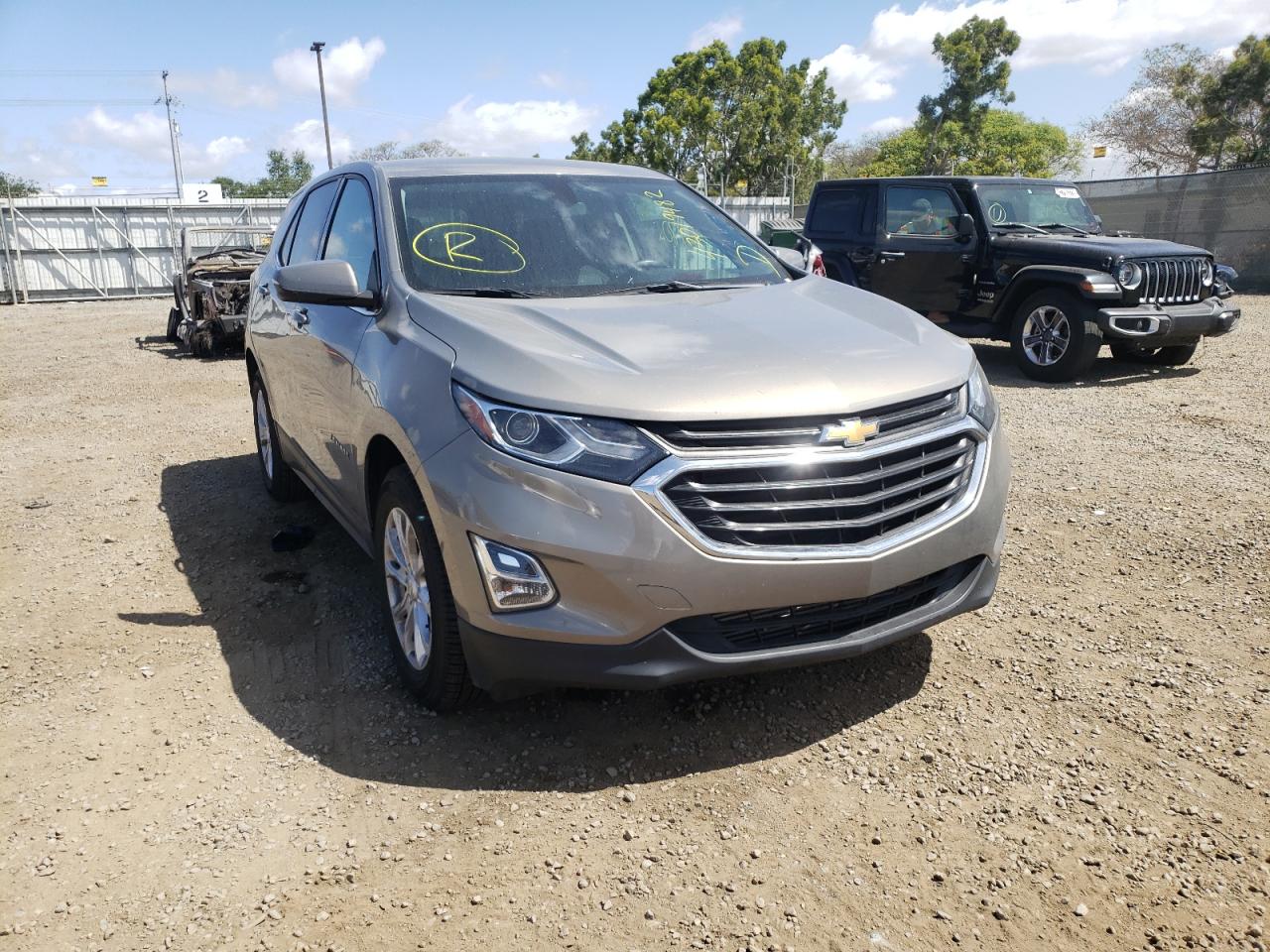 Photo 1 from auction – 2018 CHEVROLET EQUINOX LT with VIN 3GNAXJEV5JS639308