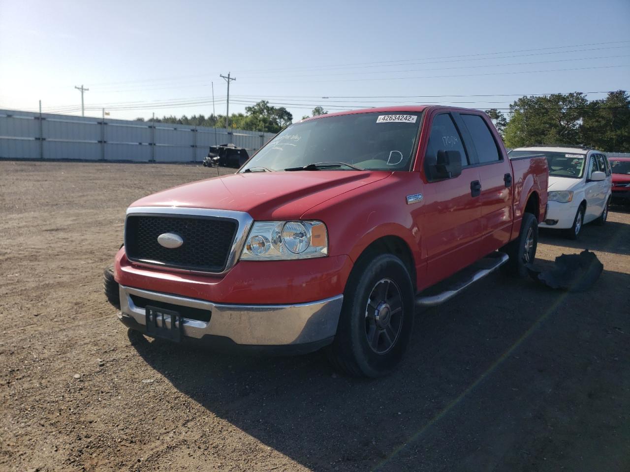 Photo 2 from auction – 2007 FORD F150 SUPER with VIN 1FTRW12W77FB06448